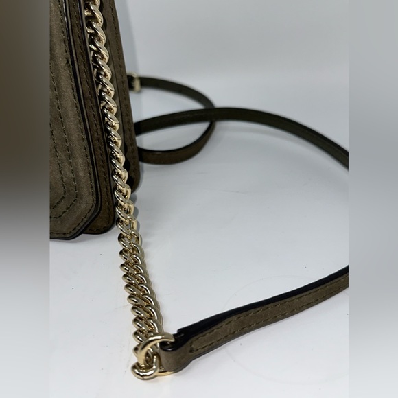 Rebecca Minkoff Olive Green  suede mini crossbody. 250 Retail. - Picture 12 of 14